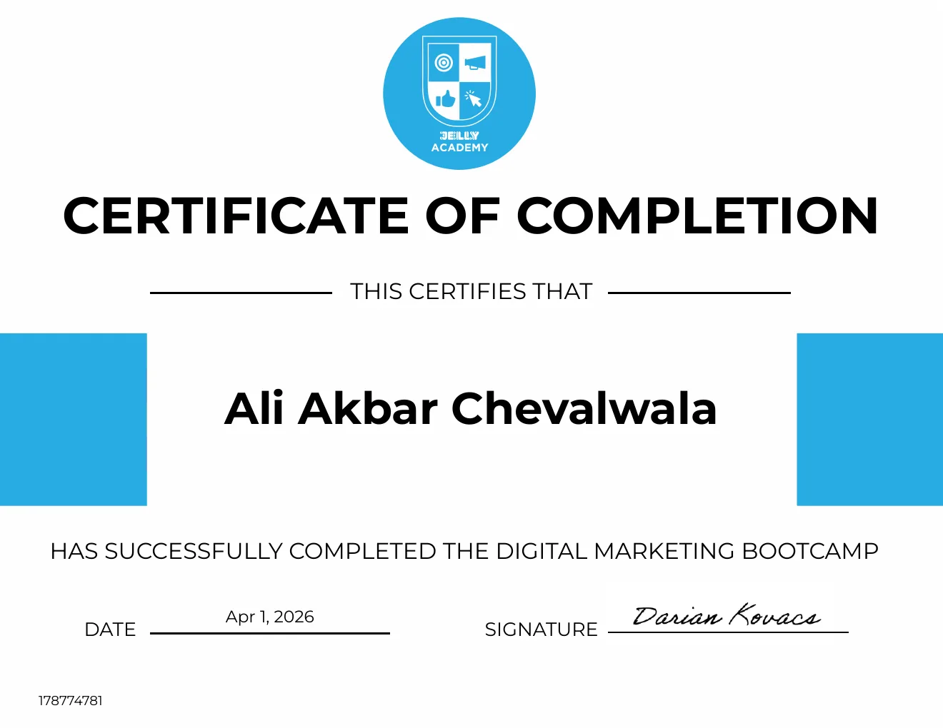 Digital Marketing Bootcamp