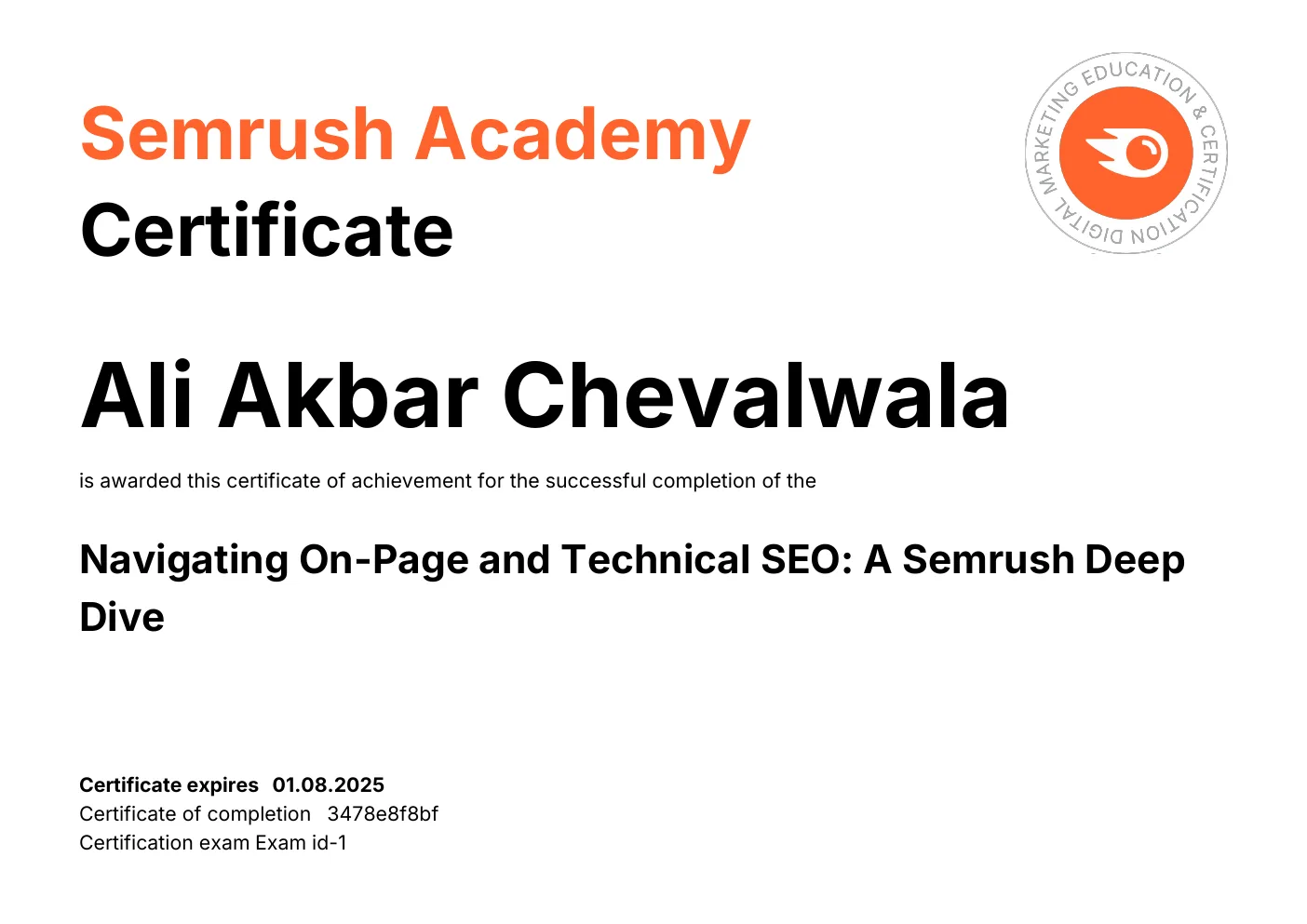 Navigating On-Page and Technical SEO with Semrush